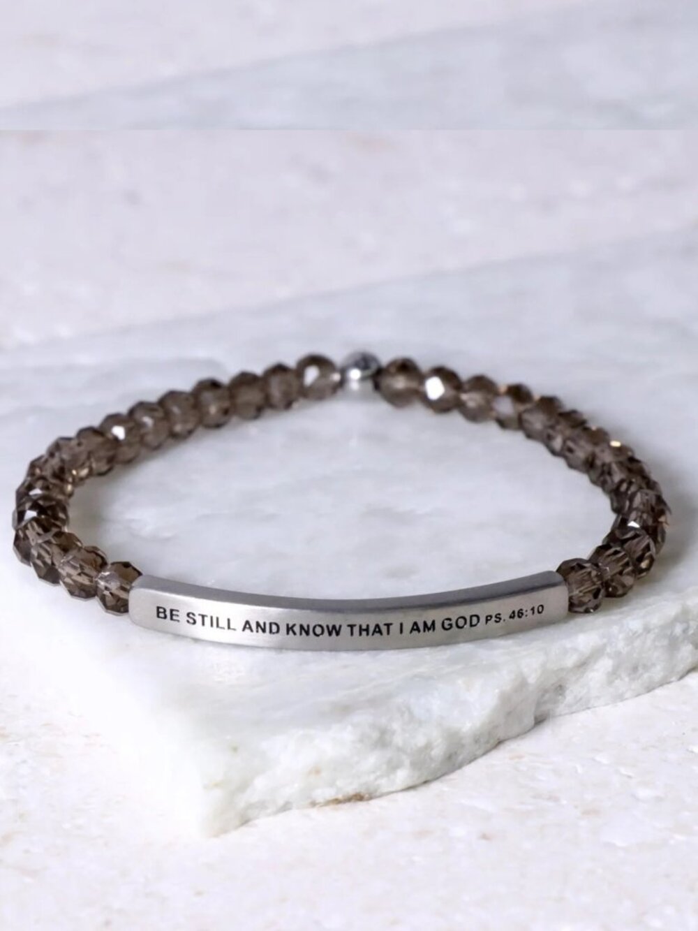 The Inspiration Co Bracelet "BE STILL AND KNOW THAT I AM GOD" (Small) / NEW